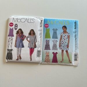 McCalls’ Girls Plus Sz 10 1/2-16 1/2 New